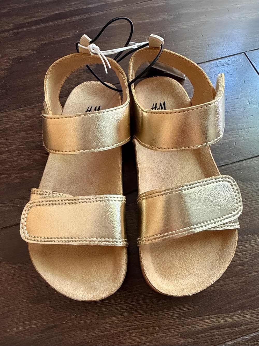 H&M Kids Metallic Gold Sandals